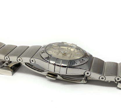 Omega Women’s 123.10.24.60.02.002 Constellation Silver Dial S. Steel Watch