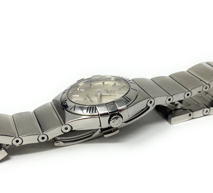 Omega Women’s 123.10.24.60.02.002 Constellation Silver Dial S. Steel Watch