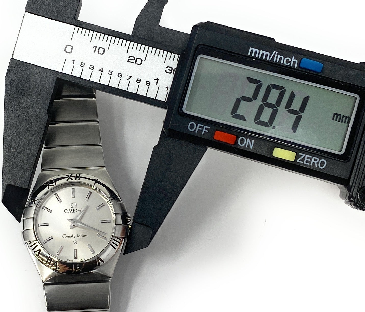 Omega Women’s 123.10.24.60.02.002 Constellation Silver Dial S. Steel Watch
