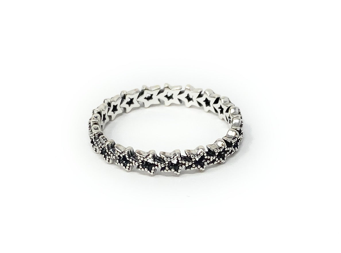 Pandora S925 ALE Rings Lot of 4 Sizes 6.5-7