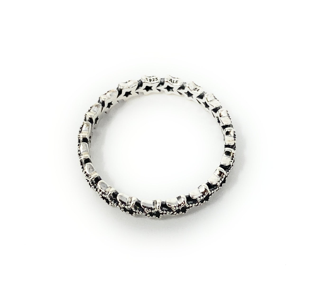 Pandora S925 ALE Rings Lot of 4 Sizes 6.5-7