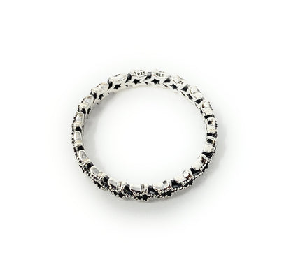 Pandora S925 ALE Rings Lot of 4 Sizes 6.5-7