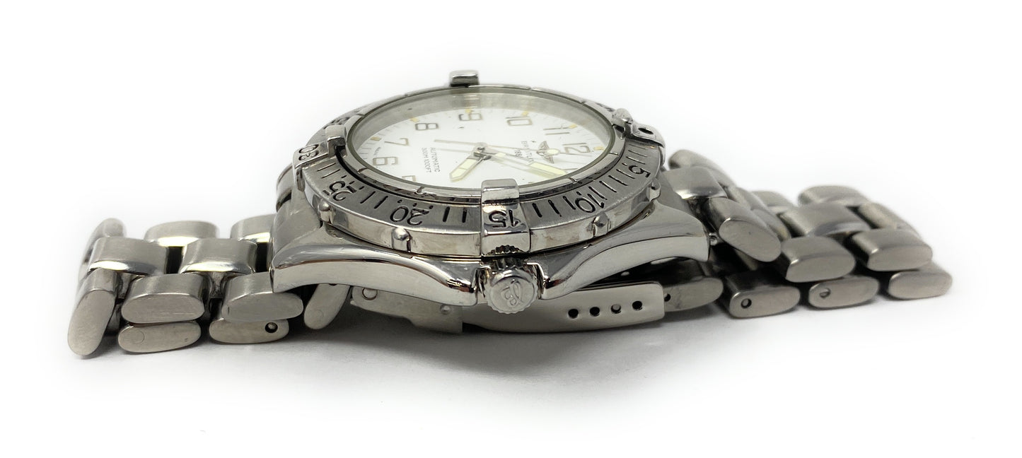 Breitling Colt A17035  Automatic 38mm S. Steel Men's Wristwatch Max Size 7
