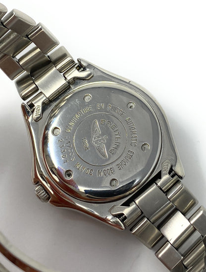 Breitling Colt A17035  Automatic 38mm S. Steel Men's Wristwatch Max Size 7