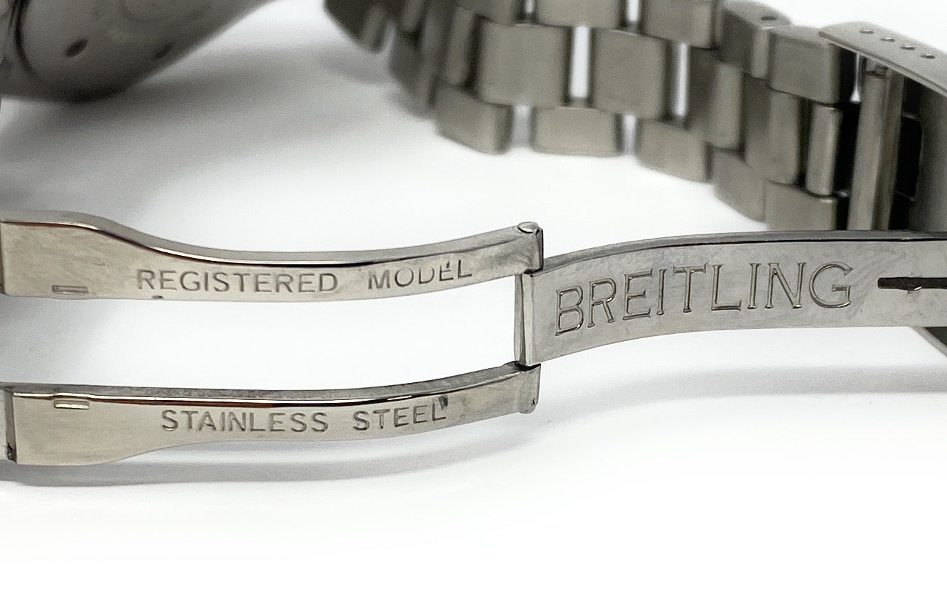 Breitling Colt A17035  Automatic 38mm S. Steel Men's Wristwatch Max Size 7
