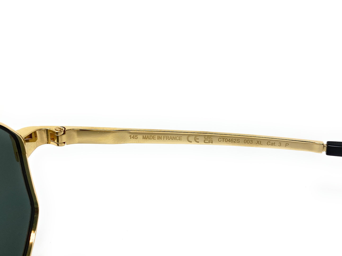 Cartier XL Santos de Cartier Green Navigator Sunglasses CT0462S 60 | 16