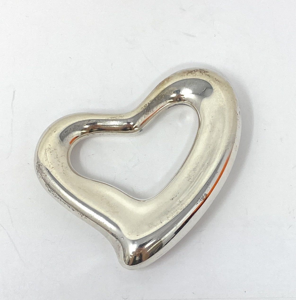 Tiffany & Co. Elsa Peretti Sterling Silver Open Heart Buckle Only