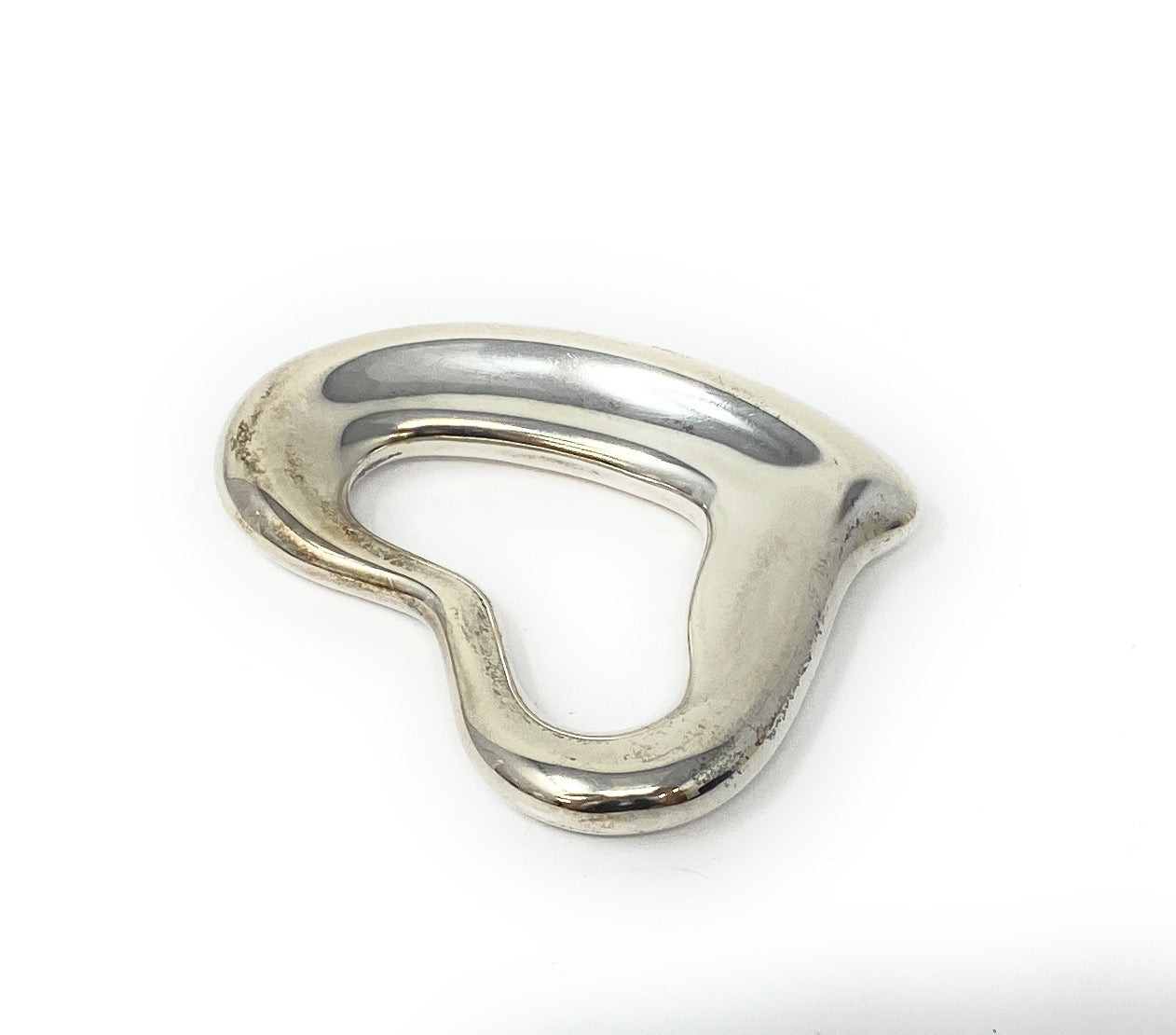 Tiffany & Co. Elsa Peretti Sterling Silver Open Heart Buckle Only