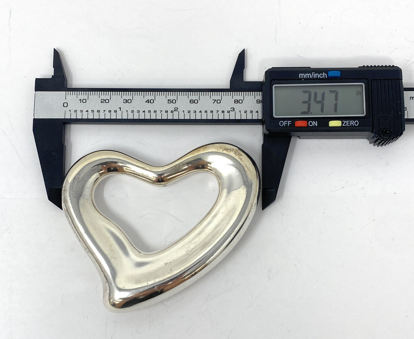 Tiffany & Co. Elsa Peretti Sterling Silver Open Heart Buckle Only