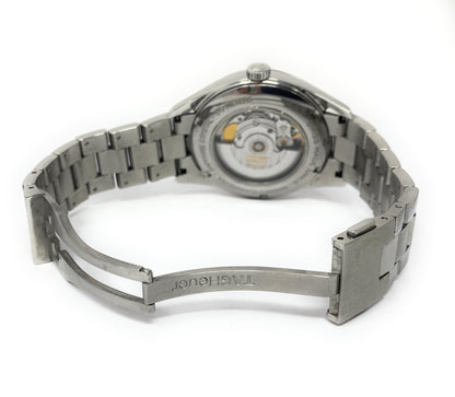 Tag Heuer Cal 5 Carrera Stainless Steel Watch WV211B.BA.787 Max Wrist 6.5in