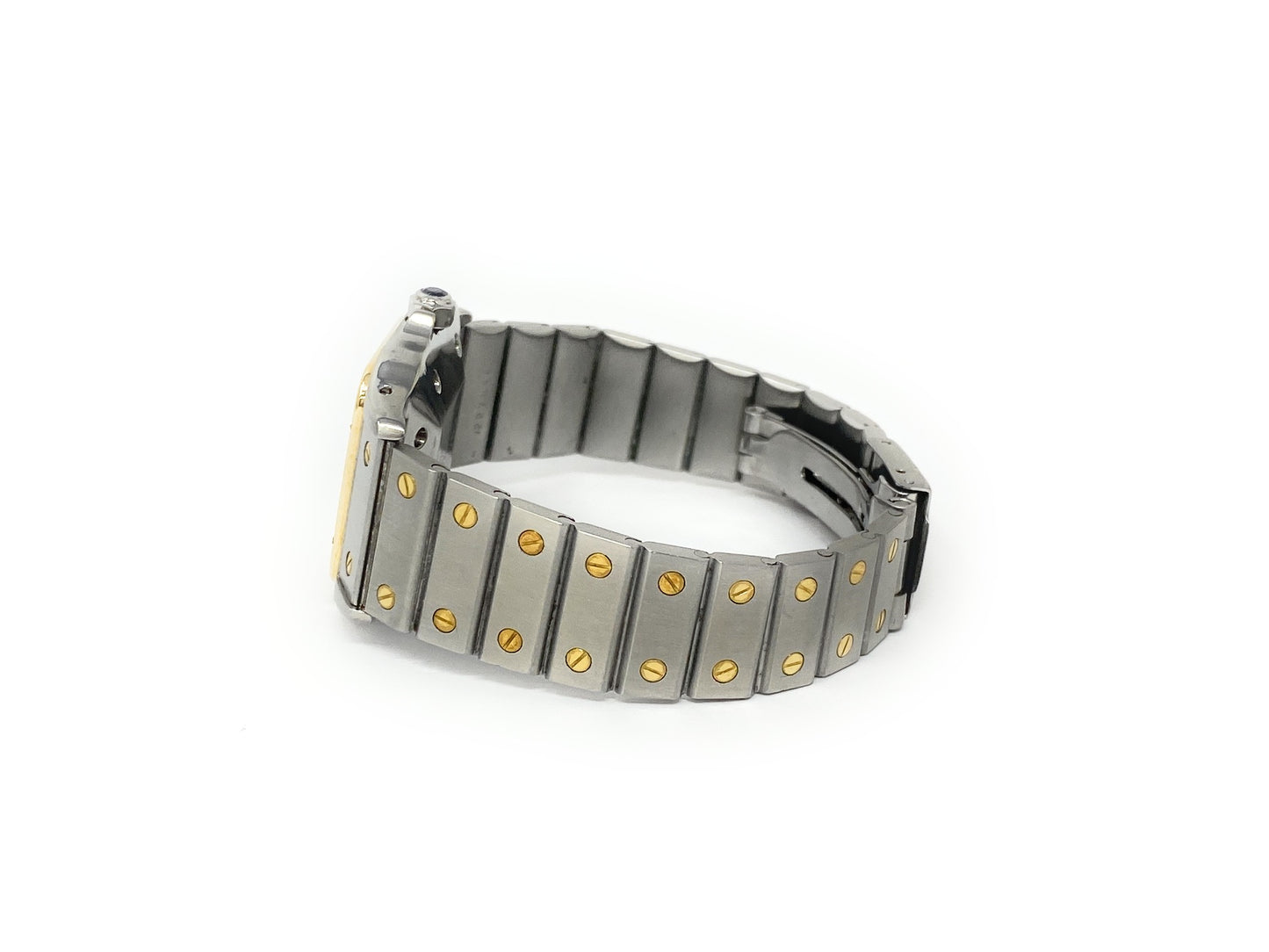 Cartier Santos AC23.80 S. Steel & 18k  Santos Galbee 29mm Watch