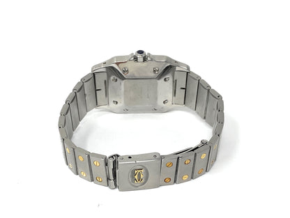 Cartier Santos AC23.80 S. Steel & 18k  Santos Galbee 29mm Watch