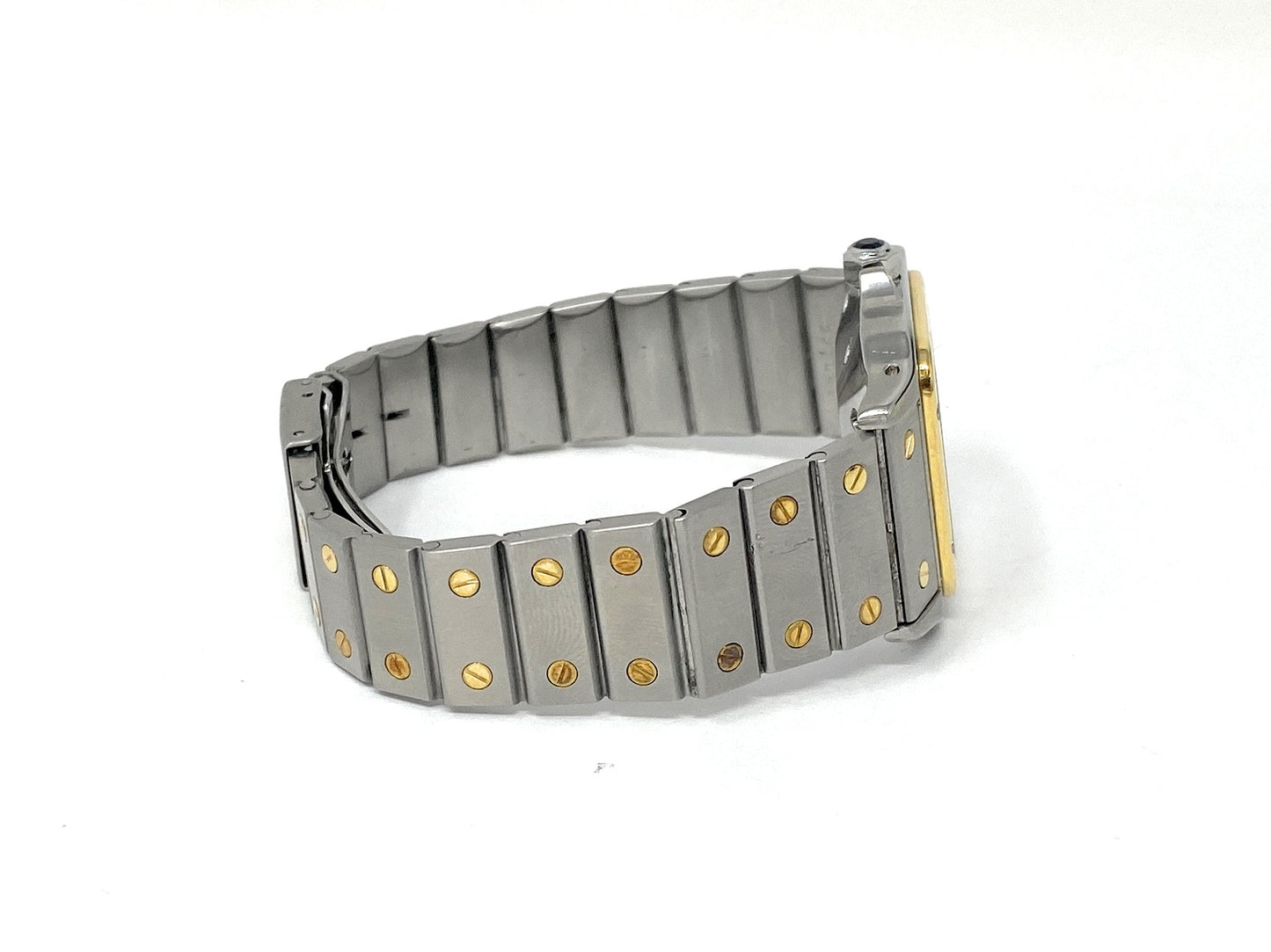 Cartier Santos AC23.80 S. Steel & 18k  Santos Galbee 29mm Watch