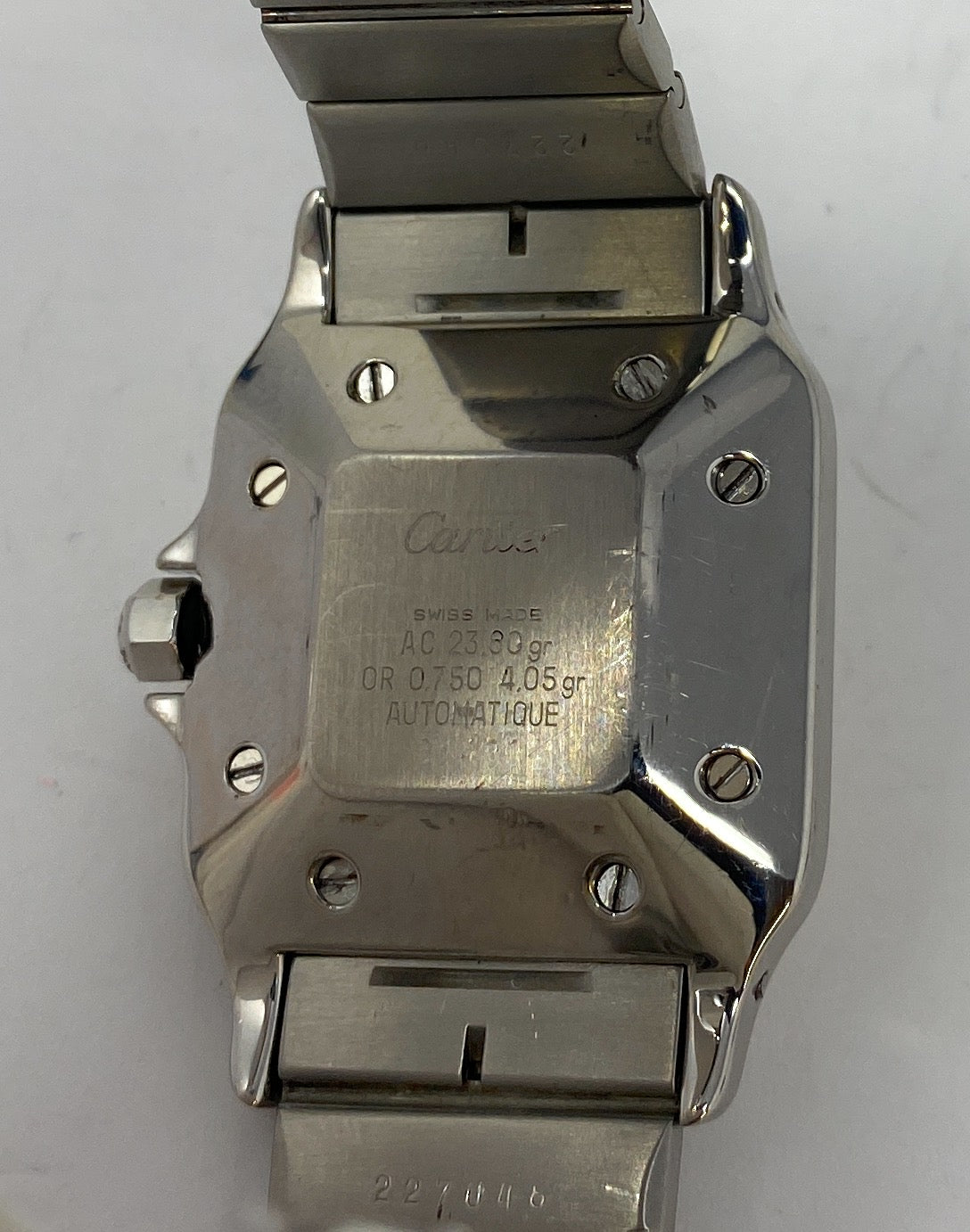 Cartier Santos AC23.80 S. Steel & 18k  Santos Galbee 29mm Watch