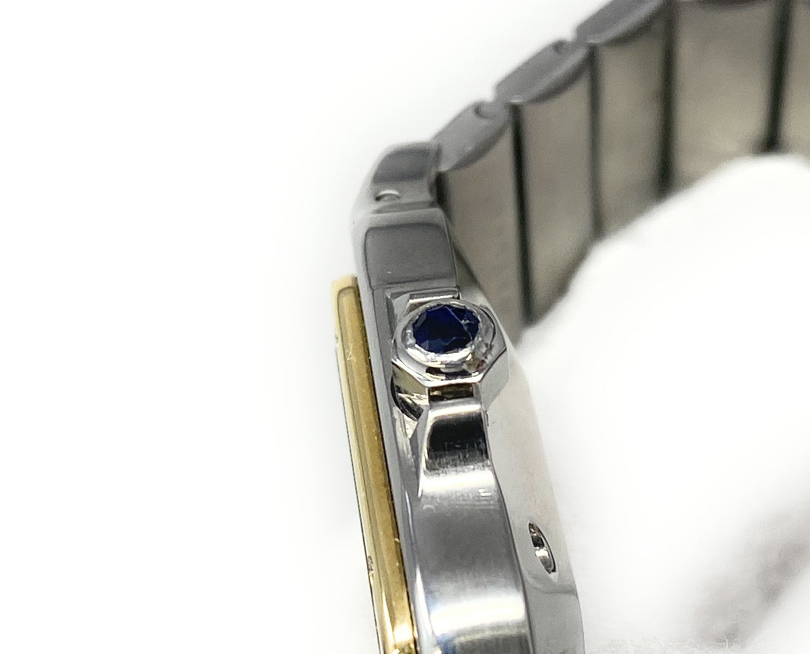 Cartier Santos AC23.80 S. Steel & 18k  Santos Galbee 29mm Watch