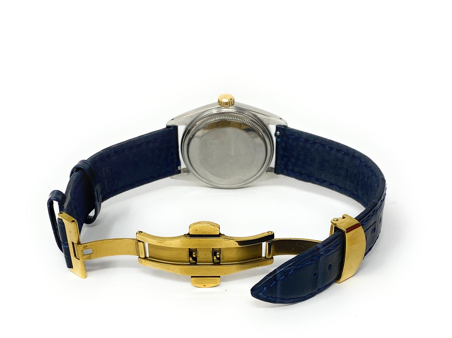 Rolex 1979 Oyster Perpetual Datejust Blue Dial 16013 Serial 5994668 with Generic Band