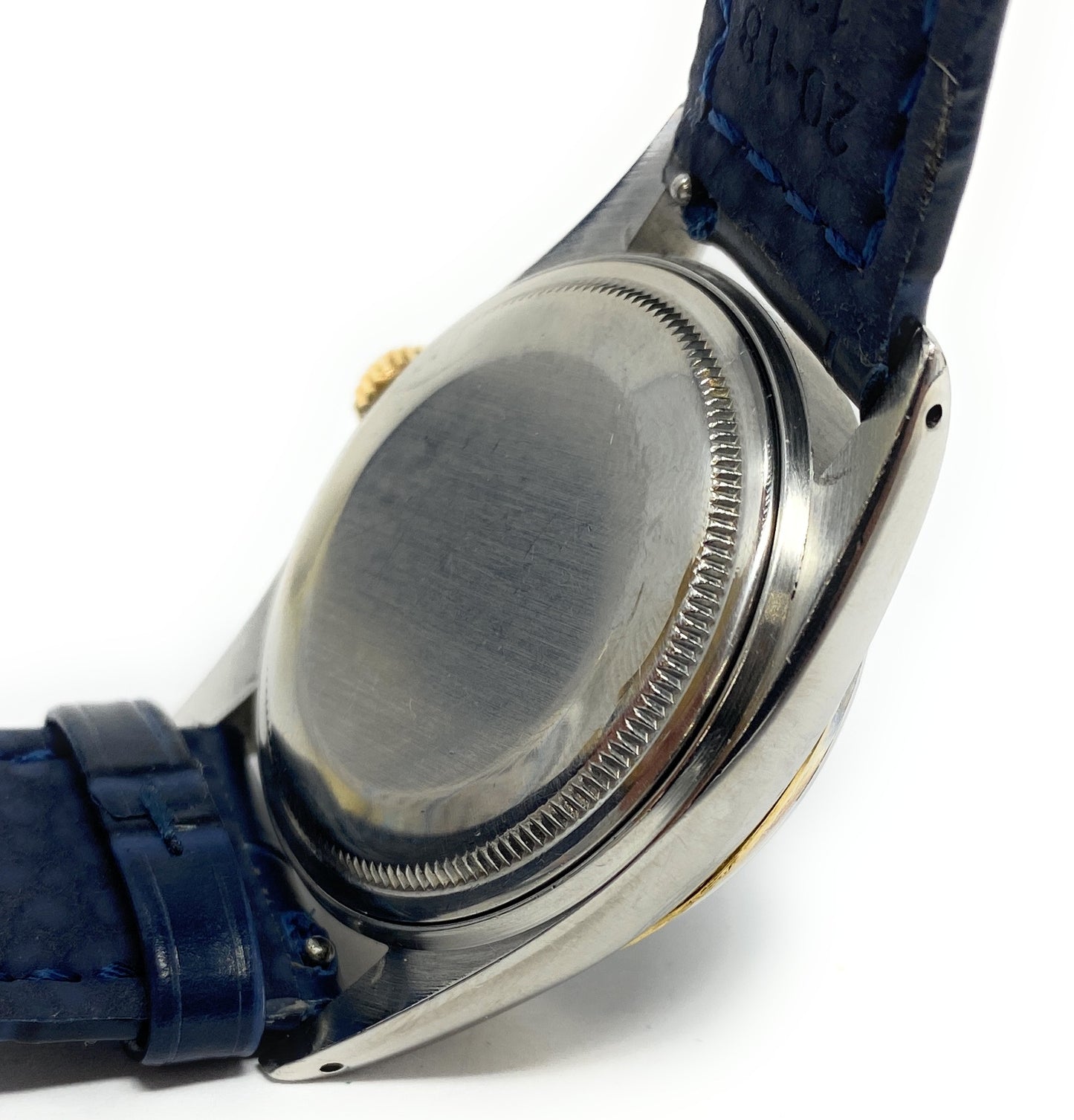 Rolex 1979 Oyster Perpetual Datejust Blue Dial 16013 Serial 5994668 with Generic Band