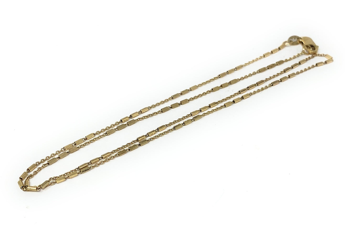 14k Rope 22" Necklace 7.9g