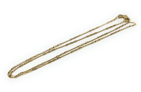 14k Rope 22" Necklace 7.9g