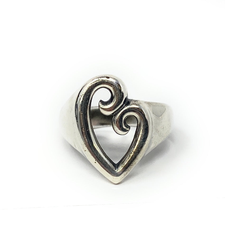 James Avery 925 Sterling Silver Mother's Love Ring Variation Size 7.5 & 8.5