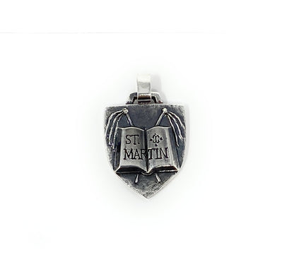 James Avery Sterling Retired St. Martin Pendant Charm Pendant Rare
