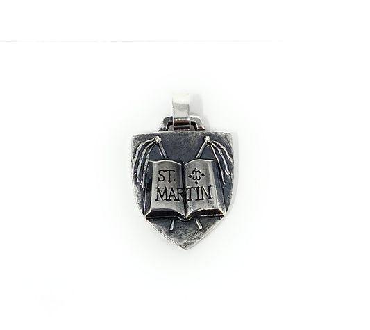 James Avery Sterling Retired St. Martin Pendant Charm Pendant Rare