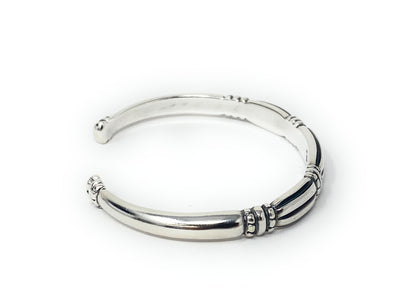 James Avery Retired Thatch Sterling Silver Cuff Bracelet 6.5-7in