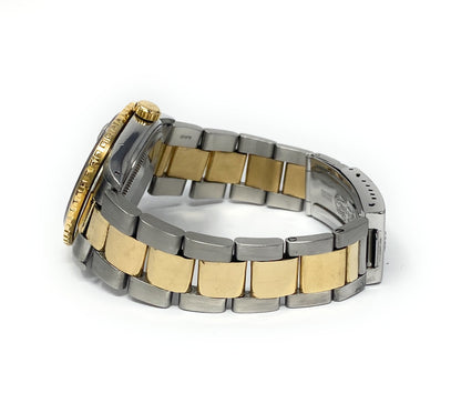 1986 Rolex Thunderbird Oyster Band Rotating Bezel Datejust 16253 Two Toned