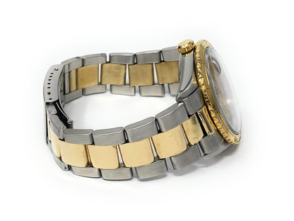 1986 Rolex Thunderbird Oyster Band Rotating Bezel Datejust 16253 Two Toned