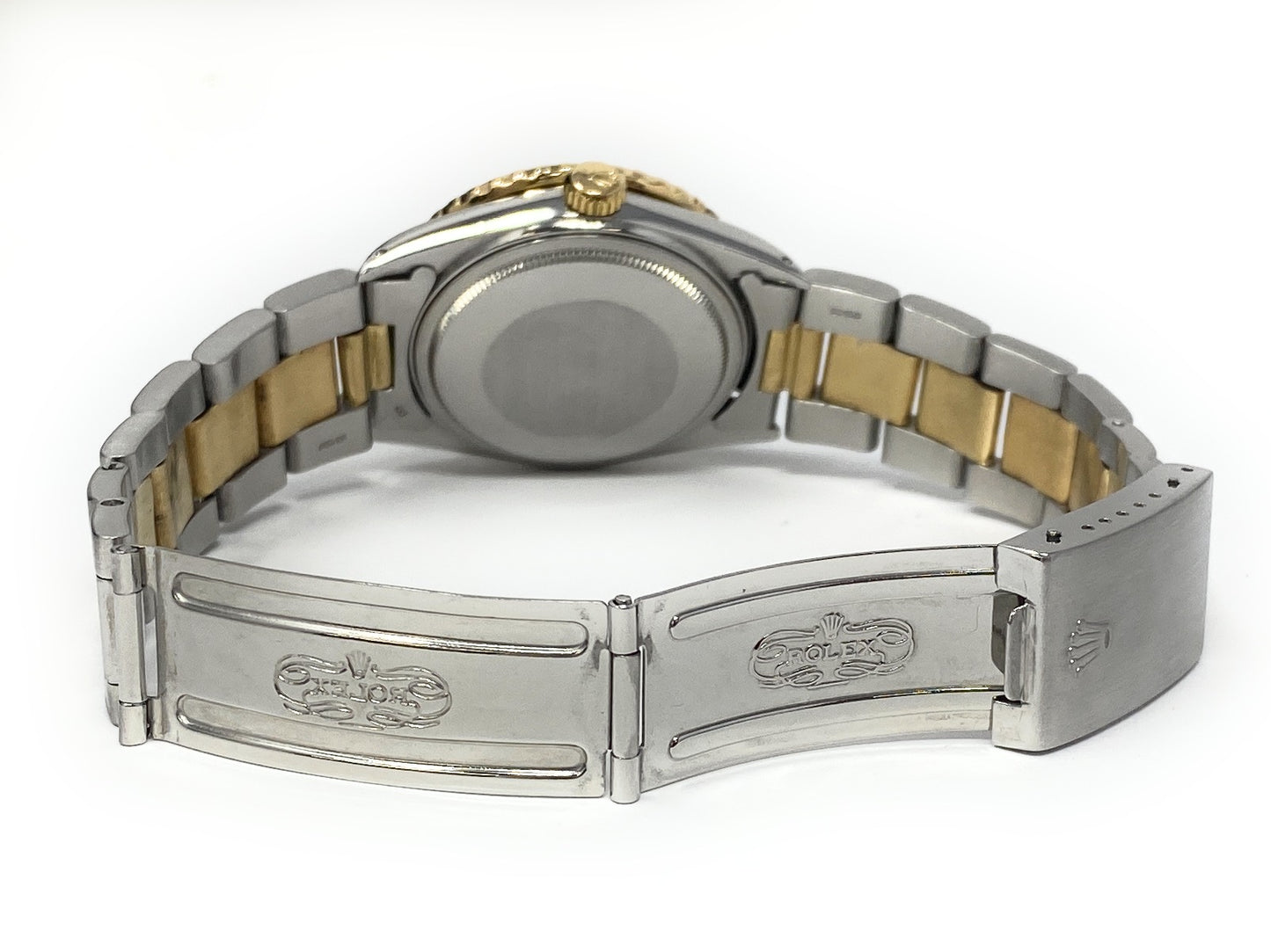 1986 Rolex Thunderbird Oyster Band Rotating Bezel Datejust 16253 Two Toned