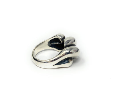 Retired James Avery 925 Sisterhood Ring