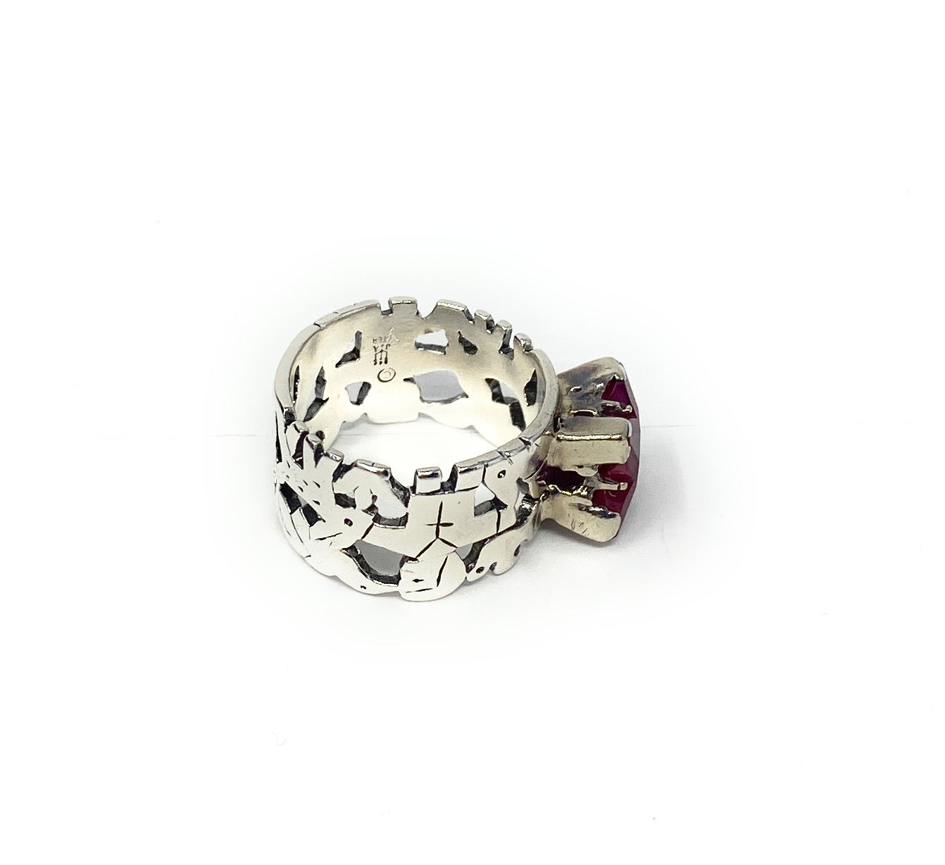 James Avery Retired  St. Francis Loves The Animals Ring Size 7