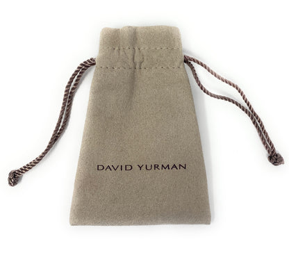 David Yurman Sterling Silver Plain Shark's Tooth Amulet Charm Pendant