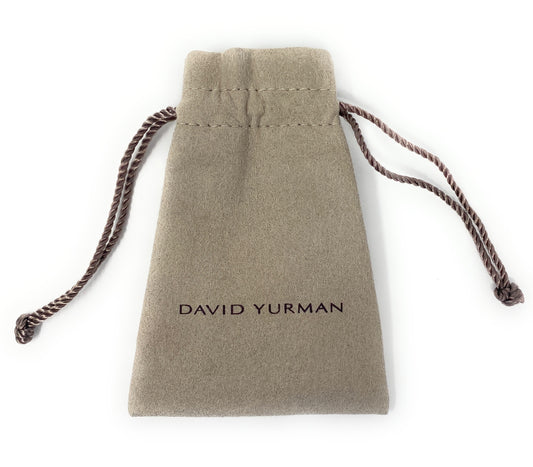 David Yurman Sterling Silver Plain Shark's Tooth Amulet Charm Pendant