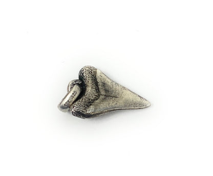 David Yurman Sterling Silver Plain Shark's Tooth Amulet Charm Pendant