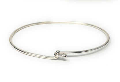 James Avery Sterling Silver 925 Hook On Bangle Bracelets 7-7.5"