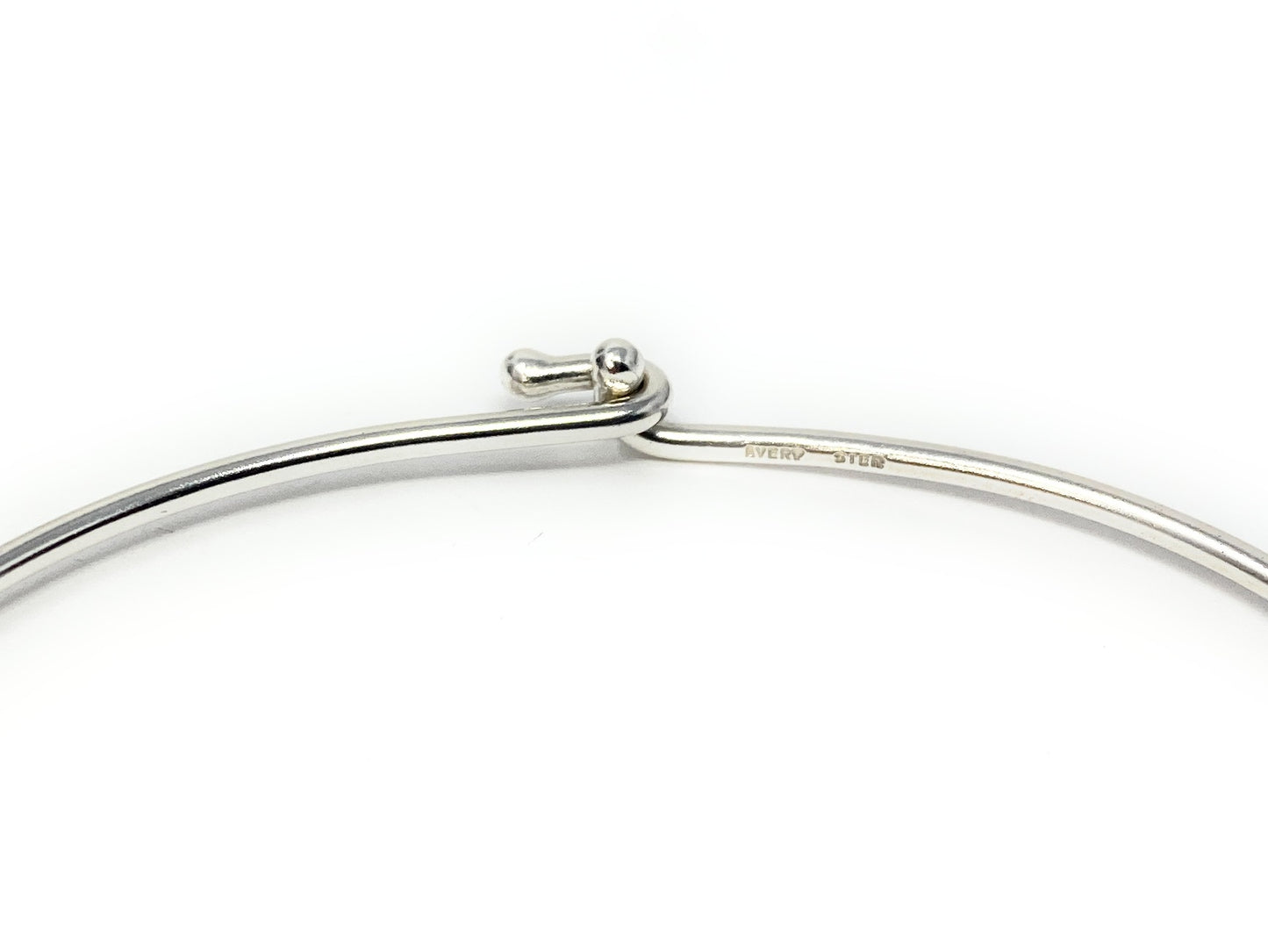 James Avery Sterling Silver 925 Hook On Bangle Bracelets 7-7.5"