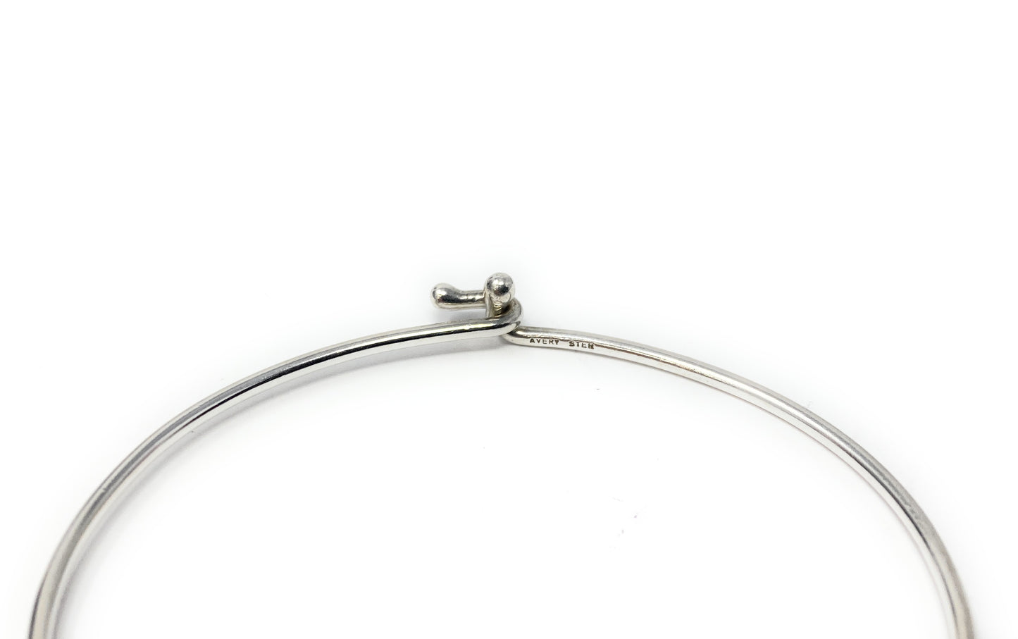 James Avery Sterling Silver 925 Hook On Bangle Bracelets 7-7.5"