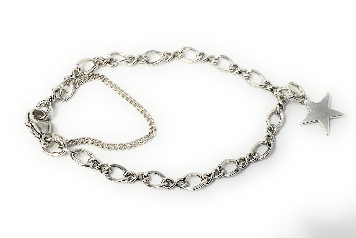 James Avery 4.4mm  Bracelet with Star Charm Size 6"