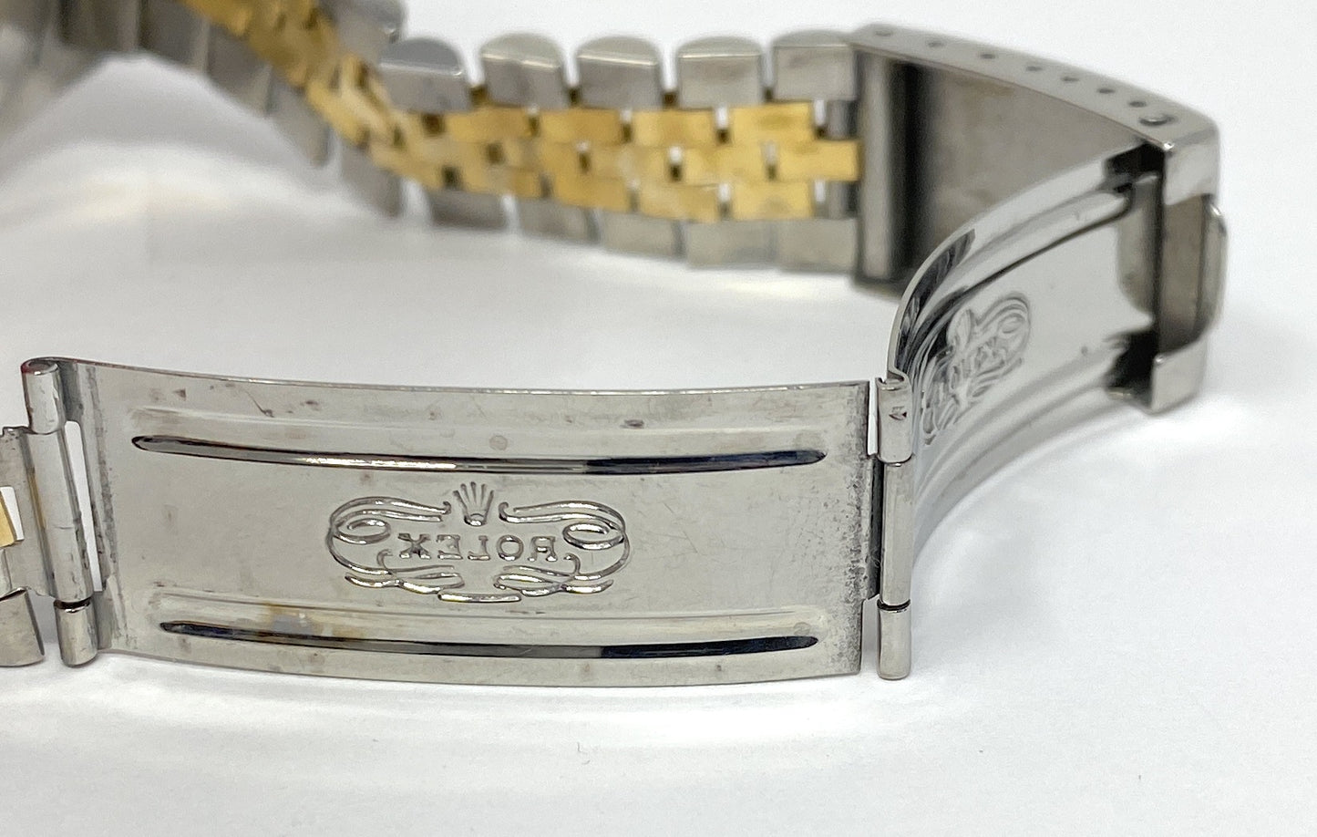 Rolex Oyster Perpetual 1601-3 Datejust Year 1985 Two Toned Watch 36mm