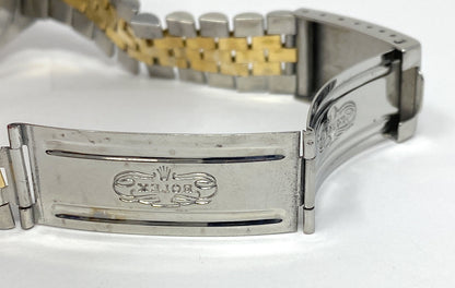 Rolex Oyster Perpetual 1601-3 Datejust Year 1985 Two Toned Watch 36mm