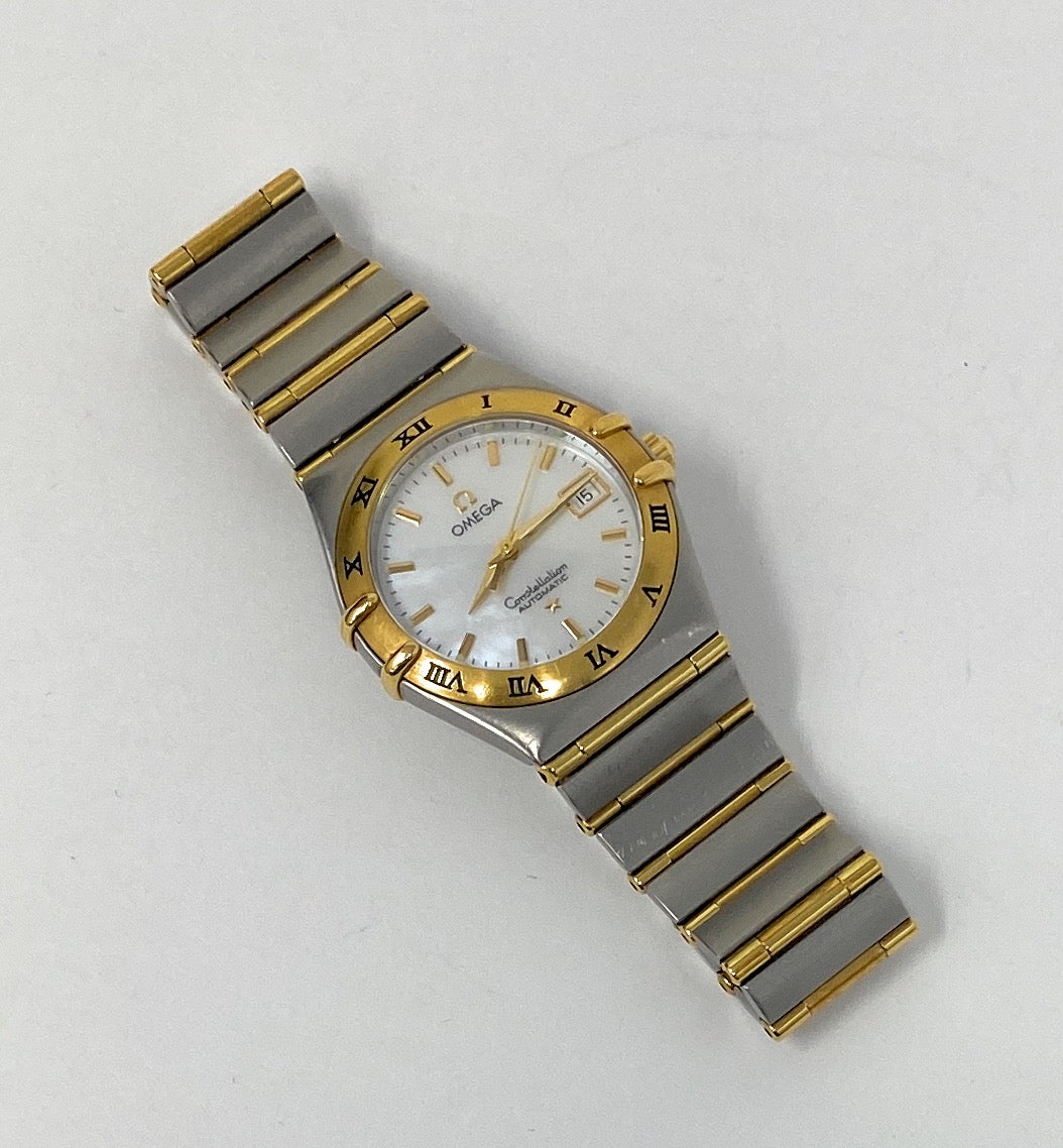 Omega Constellation Automatic Mother or Pearl 28mm Dial 6551/863 Ladies Watch