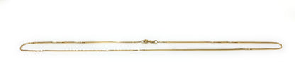 14k Yellow Gold Box Chain 18in 4.1g