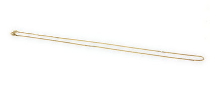 14k Yellow Gold Box Chain 18in 4.1g