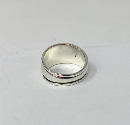James Avery 925 Rounded Wide Band Size 9