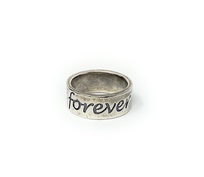 Retired James Avery "Friends Forever" Ring Size 6
