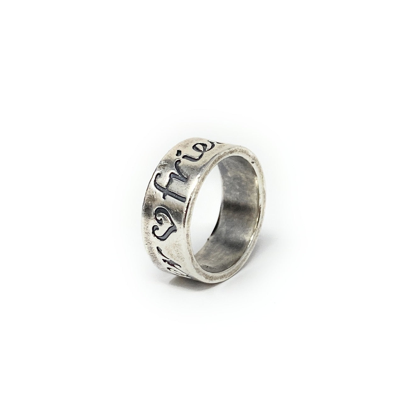 Retired James Avery "Friends Forever" Ring Size 6