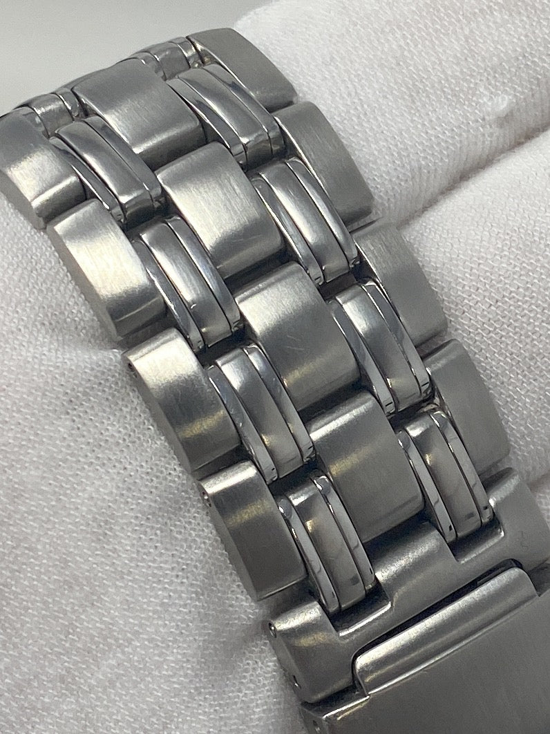 Omega Seamaster 300M Blue Dial James Bond S. Steel Bracelet Max Wrist 7.5"