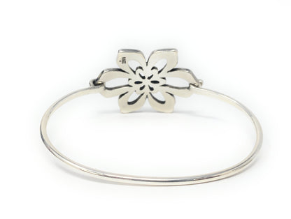 James Avery 925 Retired open- work Flower Hook-on Bracelet 6 1/4