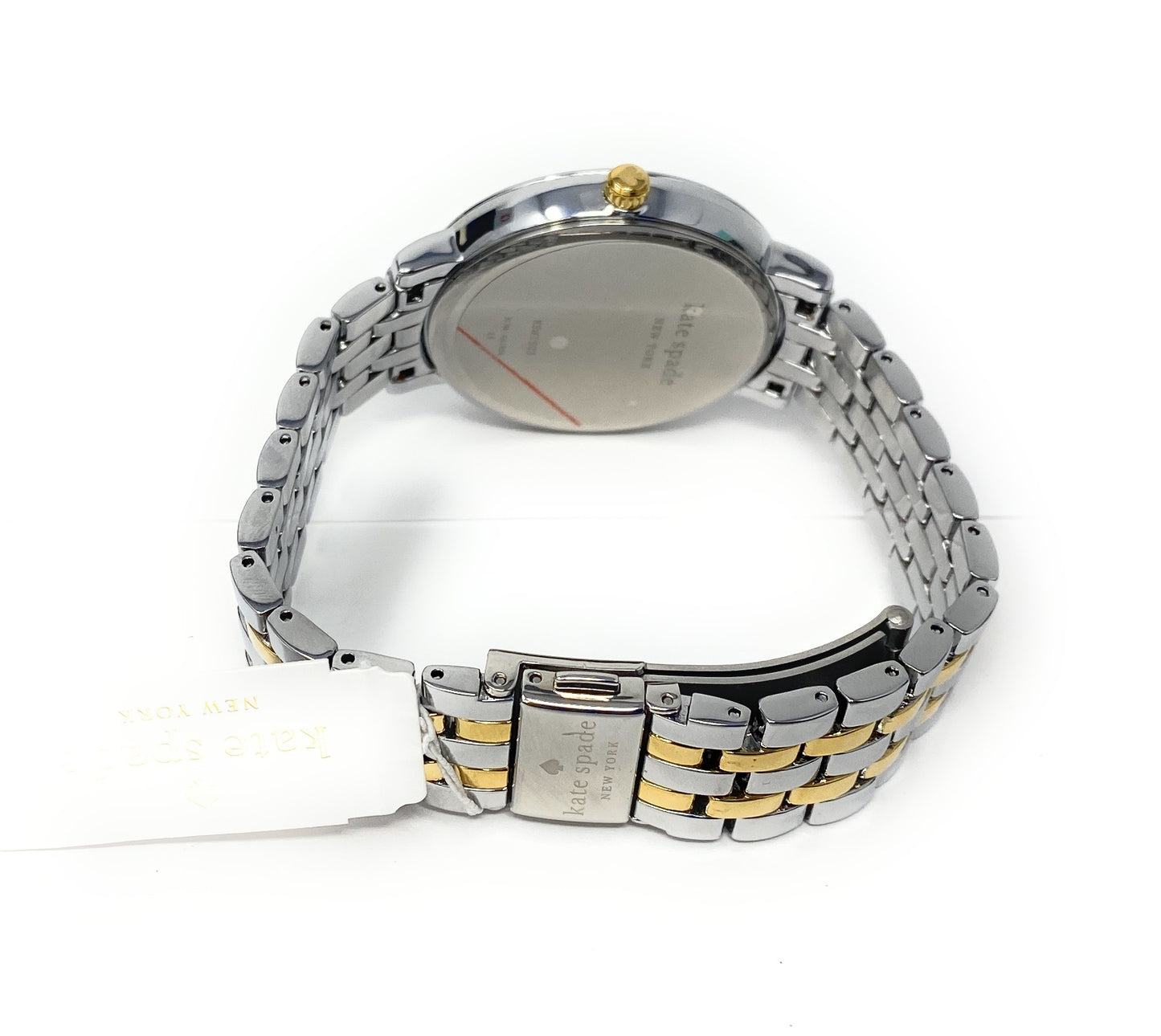 Kate Spade KSW150 New York Monterey Two Tone Gold & Silver Stainless Steel Watch
